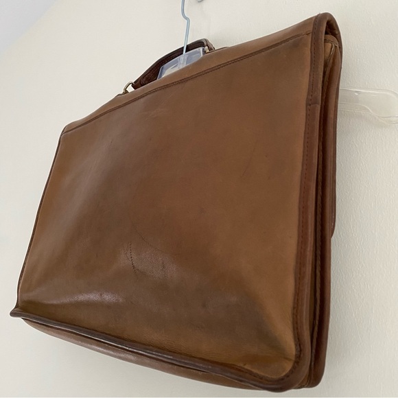 Vintage Coach Legacy Slim Briefcase - Tabac - Picture 3 of 16